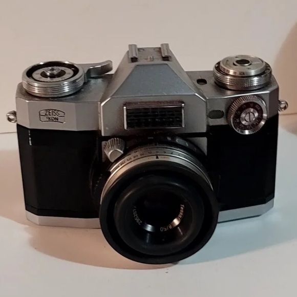 Zeiss Ikon Contina Flex Vintage Made In Germany 35mm Camera Case included - Picture 3 of 10